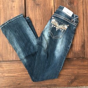 Grace in LA Womens Jeans Easy Fit Size 28